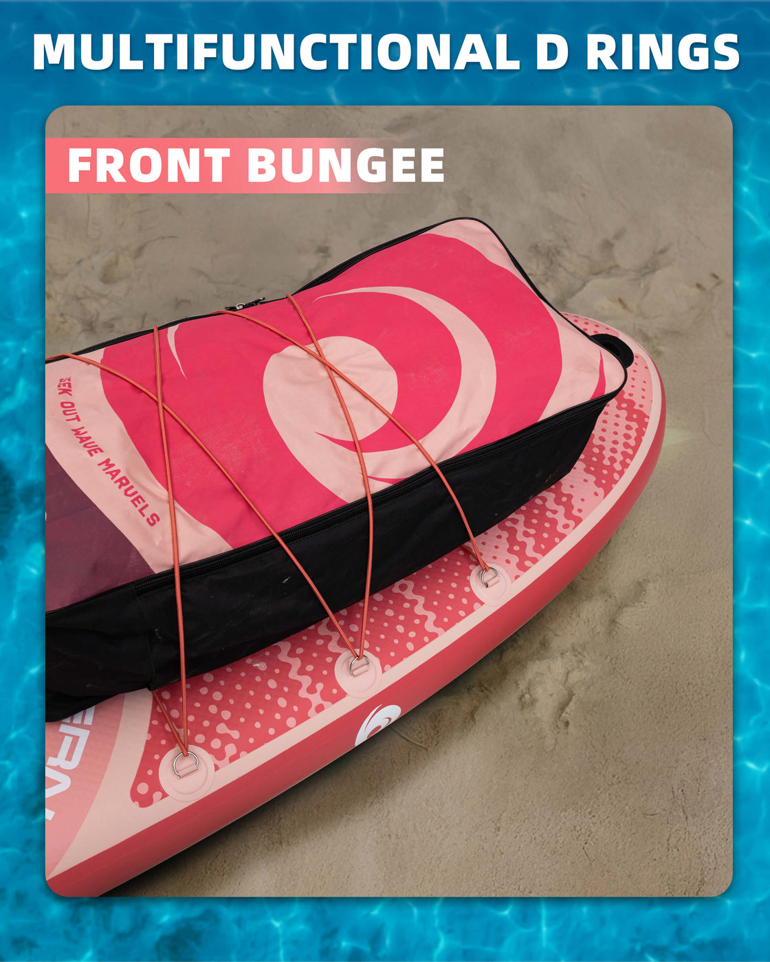 SOWM 10.6ft Inflatable Stand Up Paddle Board 10’6"x33" SUP for Adults Youth